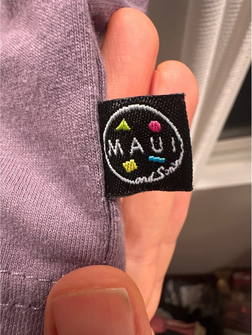 (4)Maui & Sons California Dreamin' Graphic T-Shirt Medium Purple